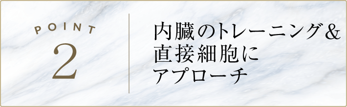 お肌のハリとツヤもあわせて実現